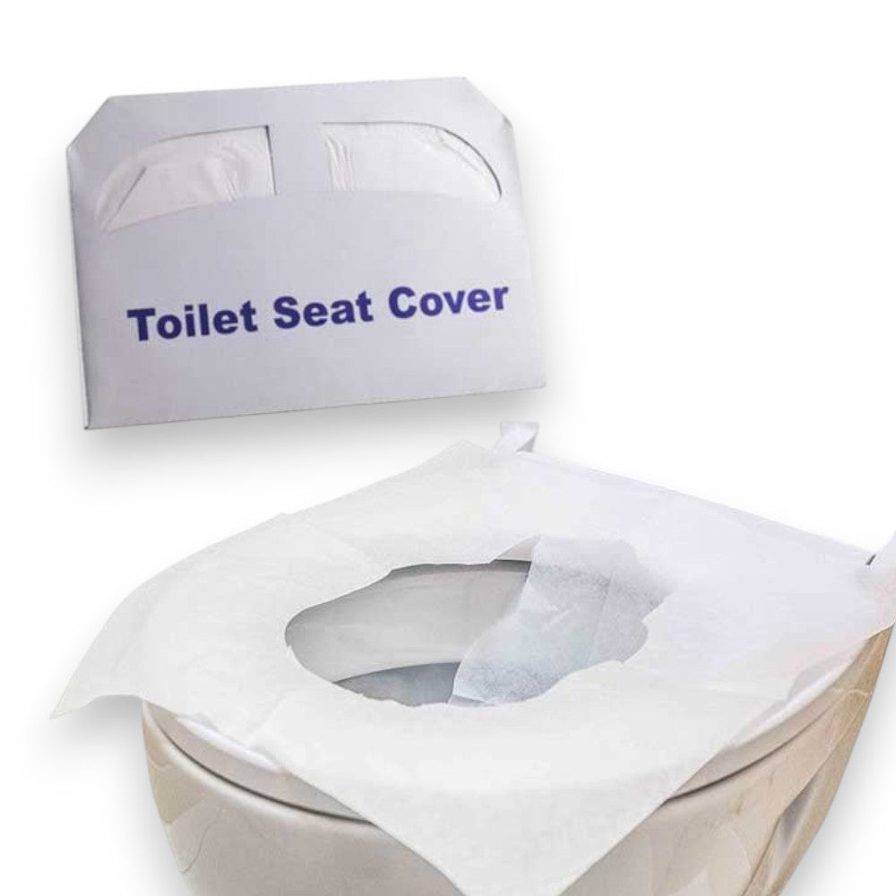 Fogli copriwater monouso in cellulosa delicata biodegradabile confezione 250 Pz