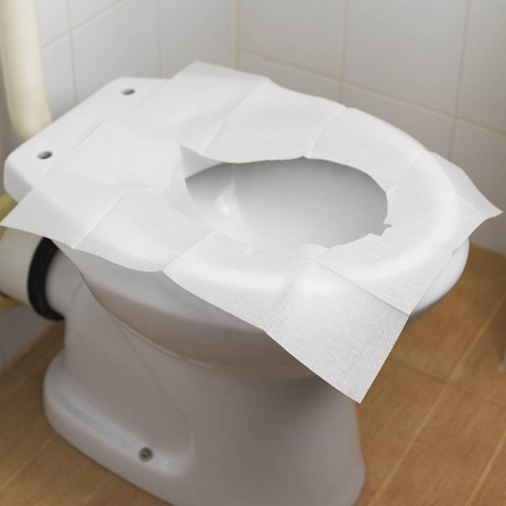 Fogli copriwater monouso in cellulosa delicata biodegradabile confezione 250 Pz