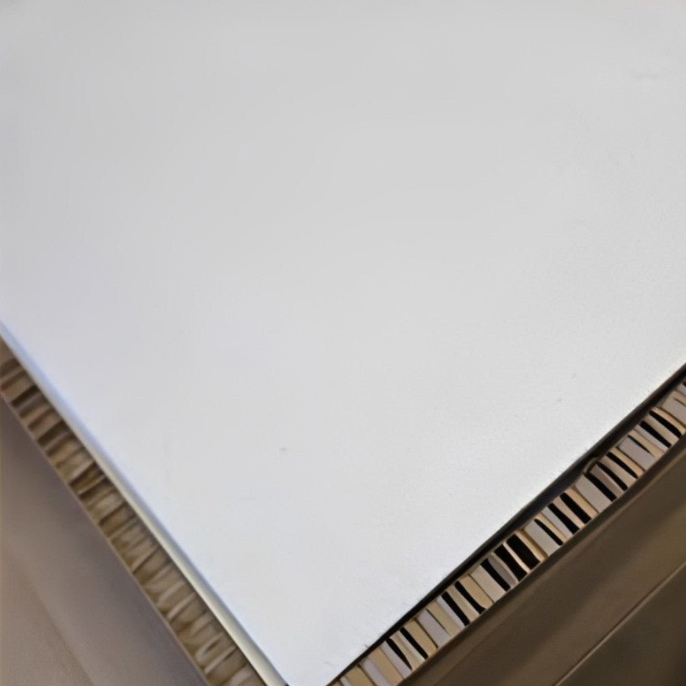 Porta da interno scorrevole reversibile bianca effetto liscio H210 cm
