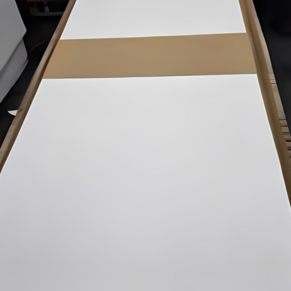 Porta da interno scorrevole reversibile bianca effetto liscio H210 cm