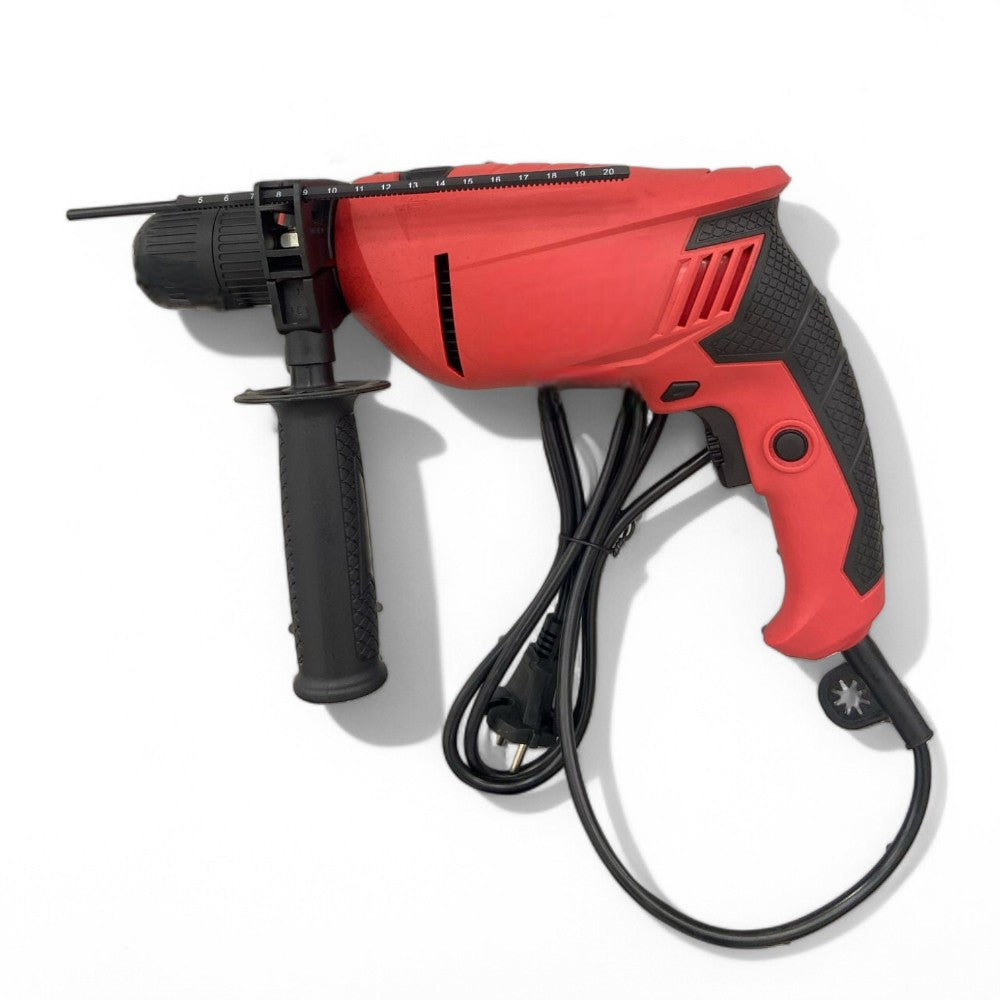 Perceuse à Percussion Mandrin Autobloquant 13mm 2 Vitesses 800W