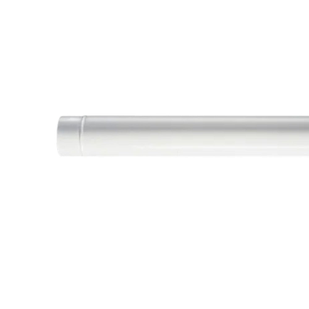 tube émaillé pour poêle à bois 'classique' ø 80 mm - 50 cm - col. blanc