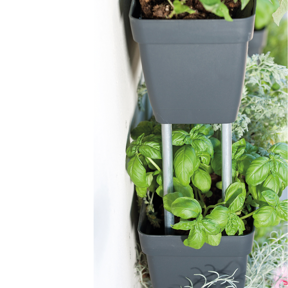 Jardinières verticales modulables superposées 50x17xH80 cm Enjoy