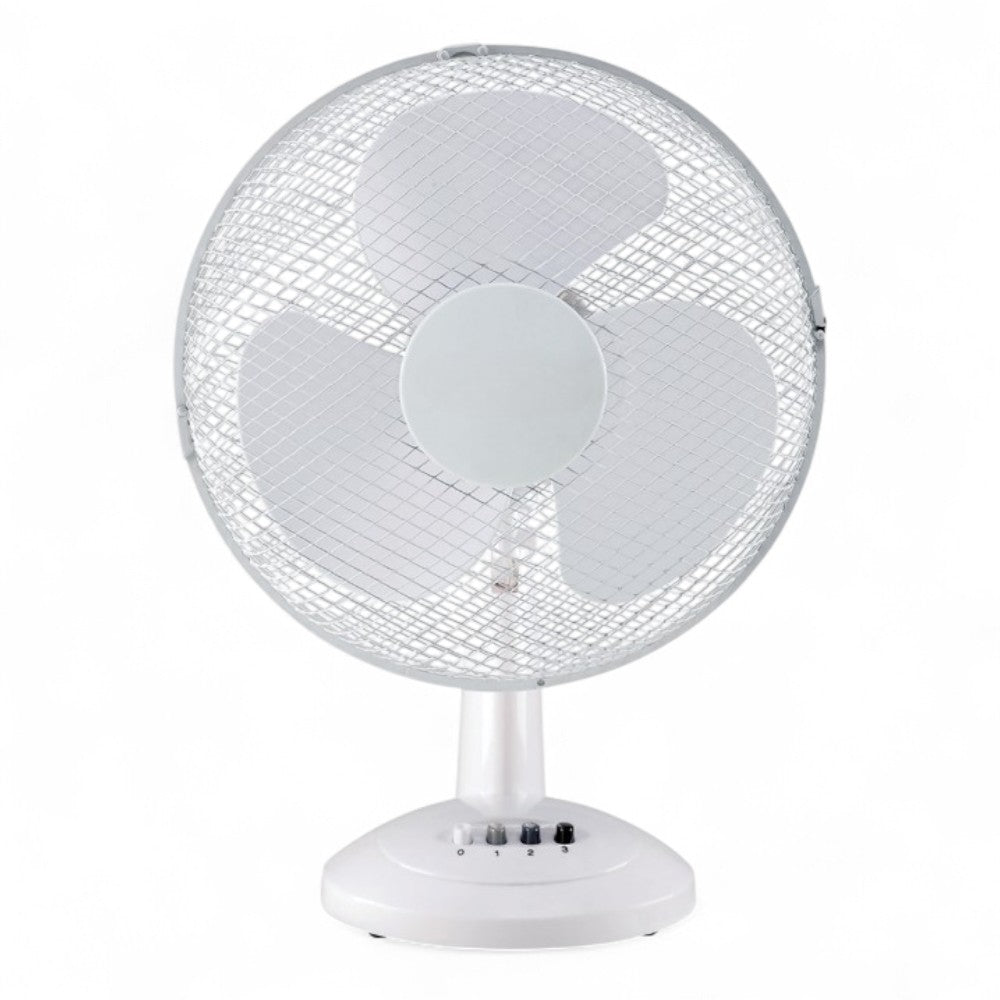 Ventilatore da tavolo in resina con 3 velocità e diametro 40 cm