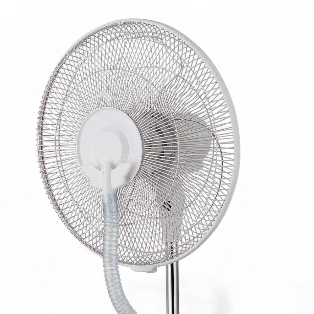 Ventilateur à 5 pales et roue avec nébuliseur 100W et diffuseur d'arômes Écran LED Nebuly 