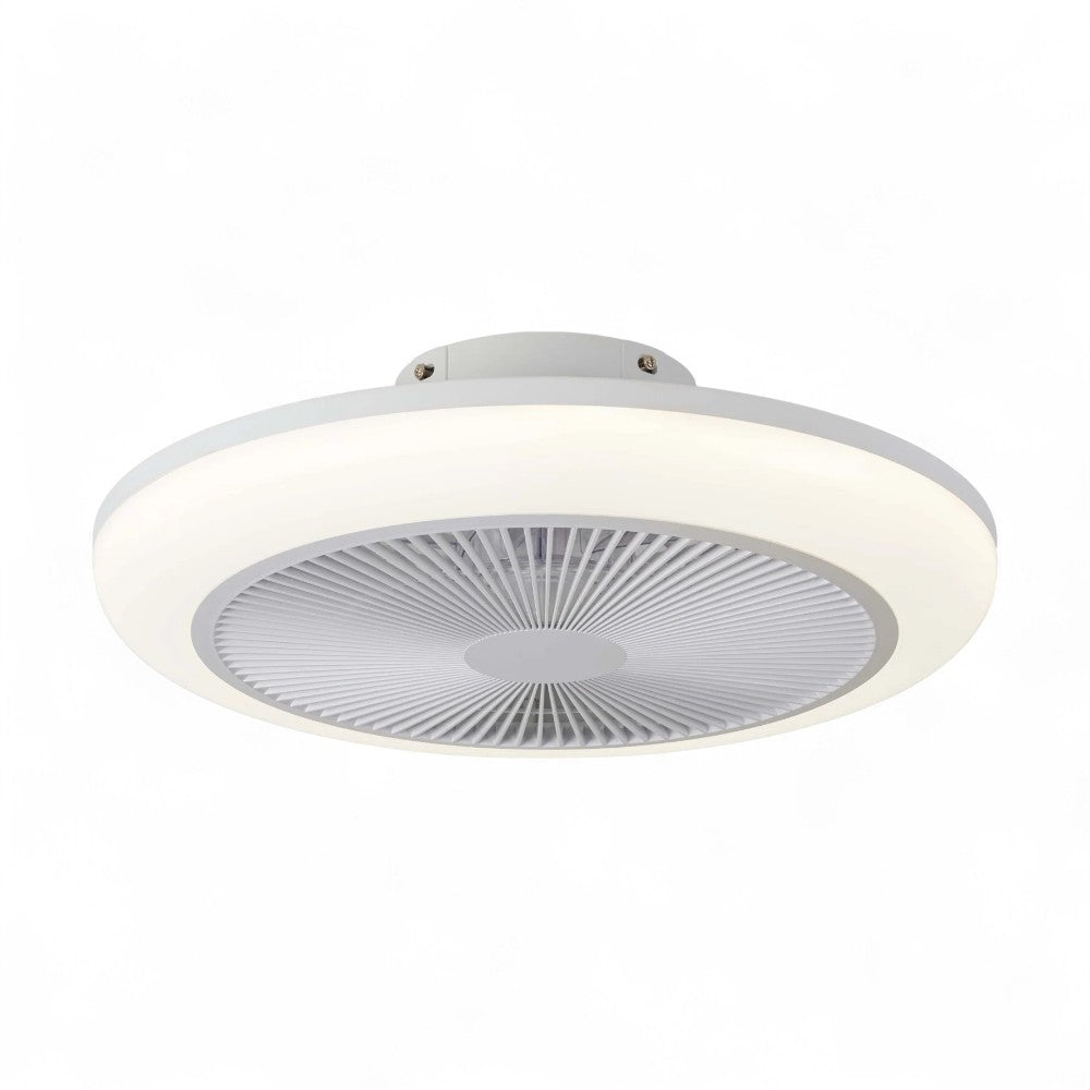 ventilateur de plafond et plafonnier 'mjolby' ø 45 cm