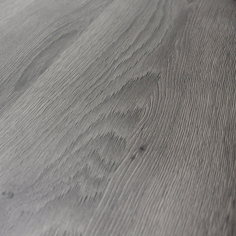 Tavolo allungabile con piano in mdf antracite e struttura in metallo nero 90x160/200xH75 cm Gariè