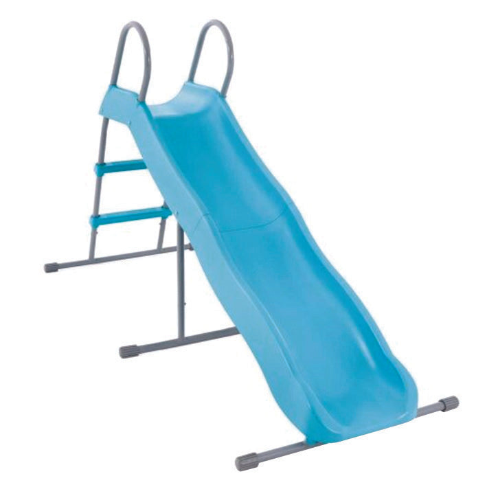 Toboggan Pour Enfants 3-10 Ans Bleu Cm.196X84X119H. - cm.196x84x119h. - poids 16,9 kg (44106)