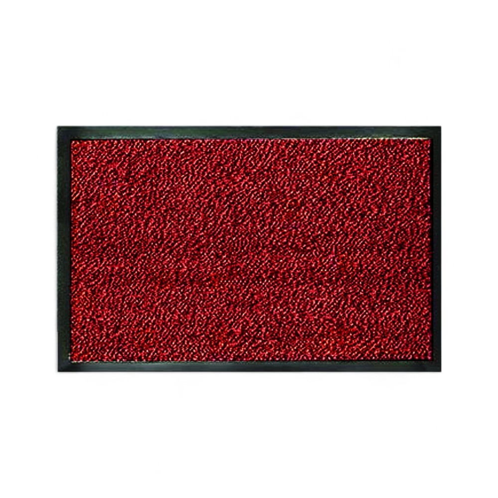 Paillasson Dirt Eater Rouge Épaisseur 9mm - 40x60cm