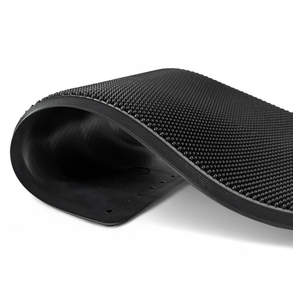 paillasson millepunte 40x70 cm - noir