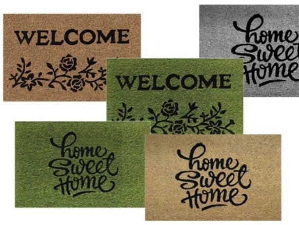 Zerbino tappeto fuori porta in cocco e vinile