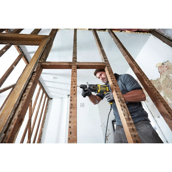 Trapano a Percussione 1100W 2 Velocità Meccaniche STANLEY FATMAX FMEH1100K