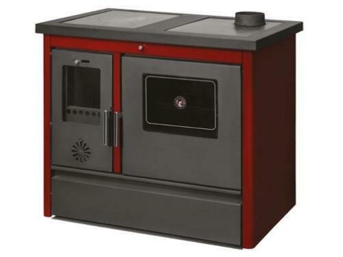 Stufa Cucina a Legna struttura in acciaio con forno 11,91 kW K-line Prestige