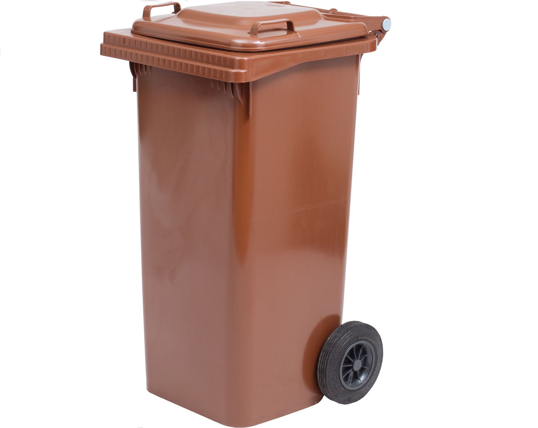 Bidone per raccolta differenziata con ruote 120Lt ICS