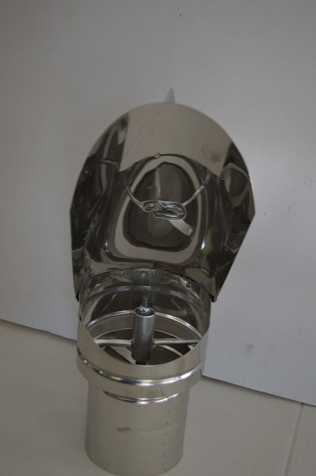 Fumaiolo comignolo girevole in acciaio inox