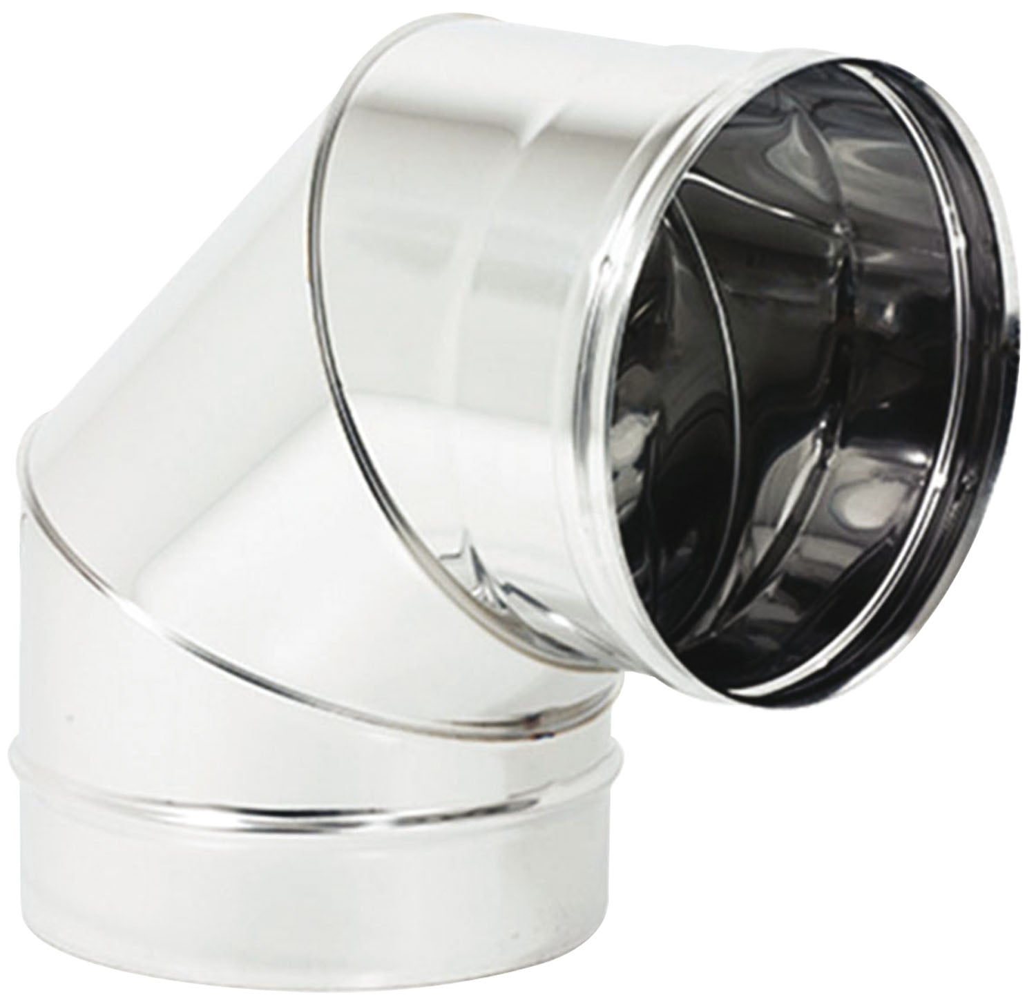 Gomiti in acciaio inox 90 gradi per canne fumarie