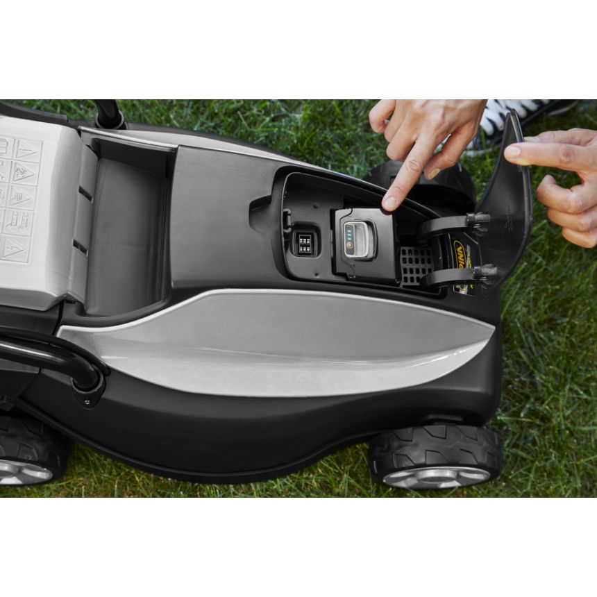 Tosaerba tagliaerba a spinta batteria litio 20 volt Alpina AL1 3020 Li Kit