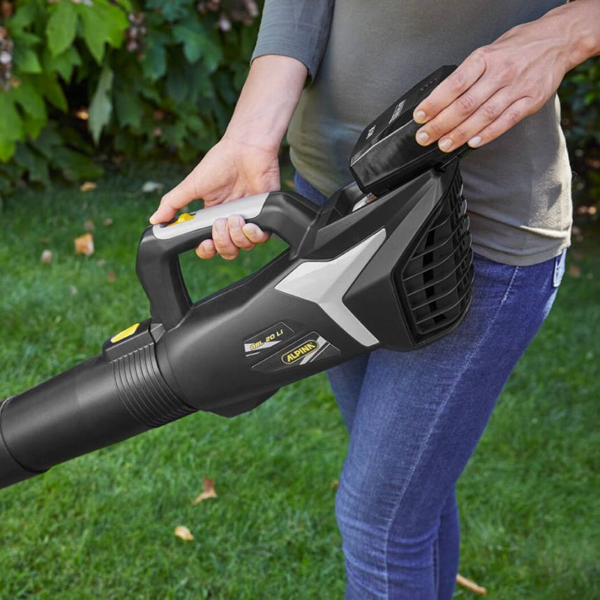 Soffiatore elettrico a batteria litio 20V Alpina ABL 20 Li Kit