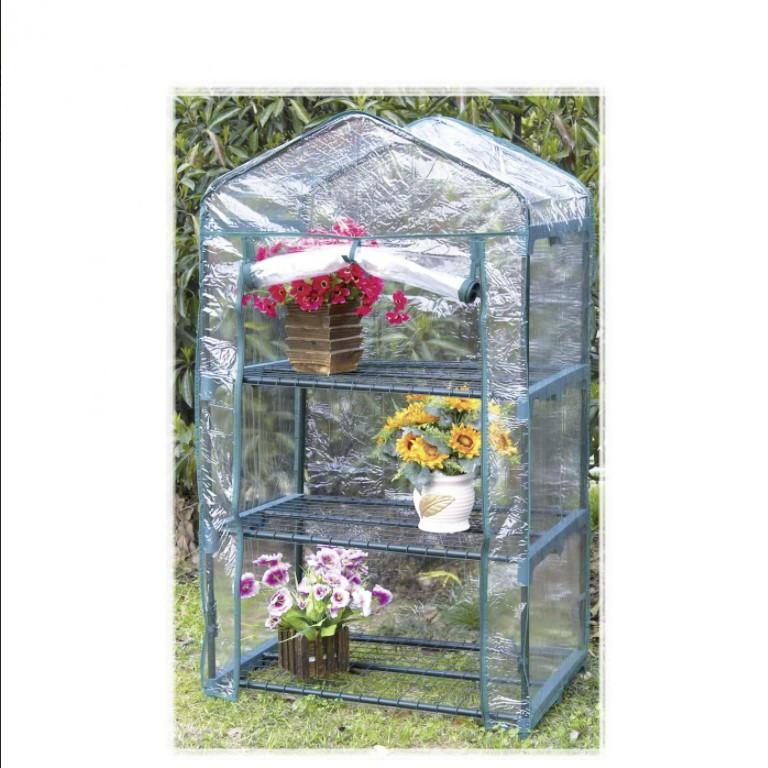 Serra da giardino terrazza balcone 3 e 4 ripiani Brixo