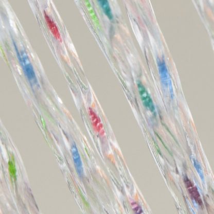 Tenda per porta antimosche antirumore in PVC multicolore CRISTAL