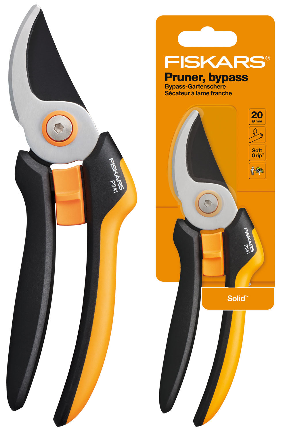 Forbice da pota Bypass solid P341 FISKARS