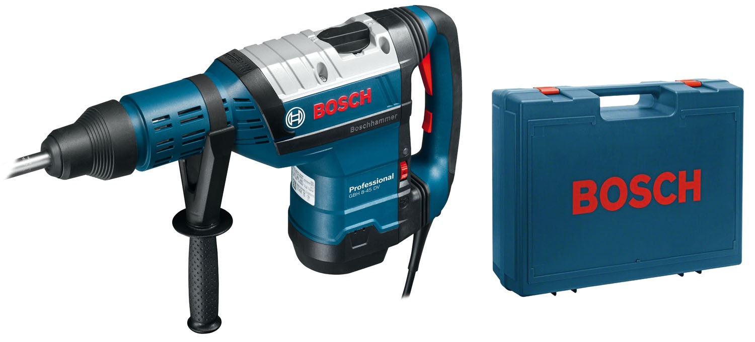 Trapano Martello Perforatore 1.500W con attacco SDSmax BOSCH Professional GBH8-45DV