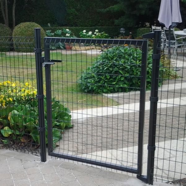 Palo Bekaclip per Pannelli Bekafor H130CM Verde Betafence
