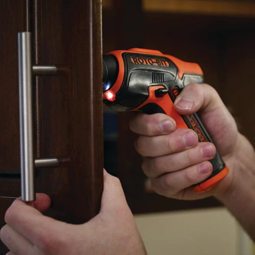 Svitavvita Avvitatore 3.6V con portainserti revolver in scatola metallica BLACK+DECKER CS36BST