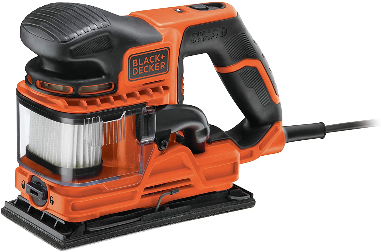 Levigatrice Orbitale DUOSAND 270W in valigetta con accessori BLACK+DECKER KA330EKA