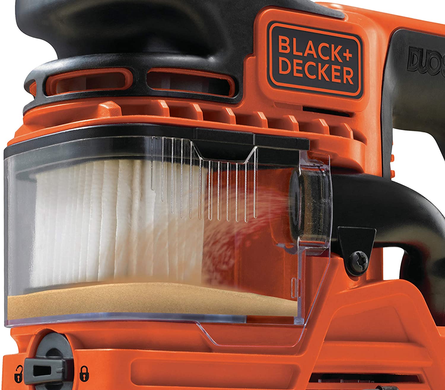 Levigatrice Orbitale DUOSAND 270W in valigetta con accessori BLACK+DECKER KA330EKA