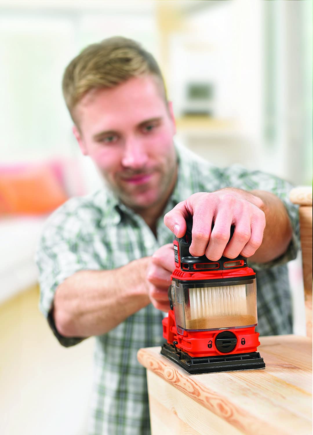 Levigatrice Orbitale DUOSAND 270W in valigetta con accessori BLACK+DECKER KA330EKA