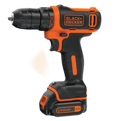 Trapano Avvitatore 10.8V in valigetta BLACK+DECKER BDCDD12K