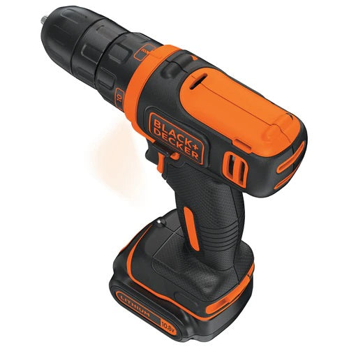 Trapano Avvitatore 10.8V in valigetta BLACK+DECKER BDCDD12K