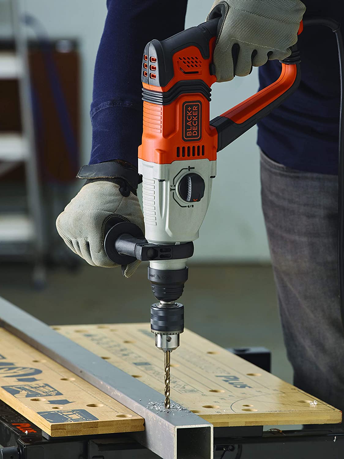 Martello Tassellatore Scalpellatore SDS+ 800W BLACK+DECKER BEHS02K