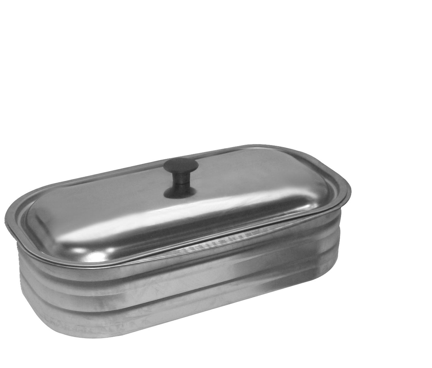 Bollitore vaschetta e mestolo inox per cucine stufe a legna Nordica 3,5