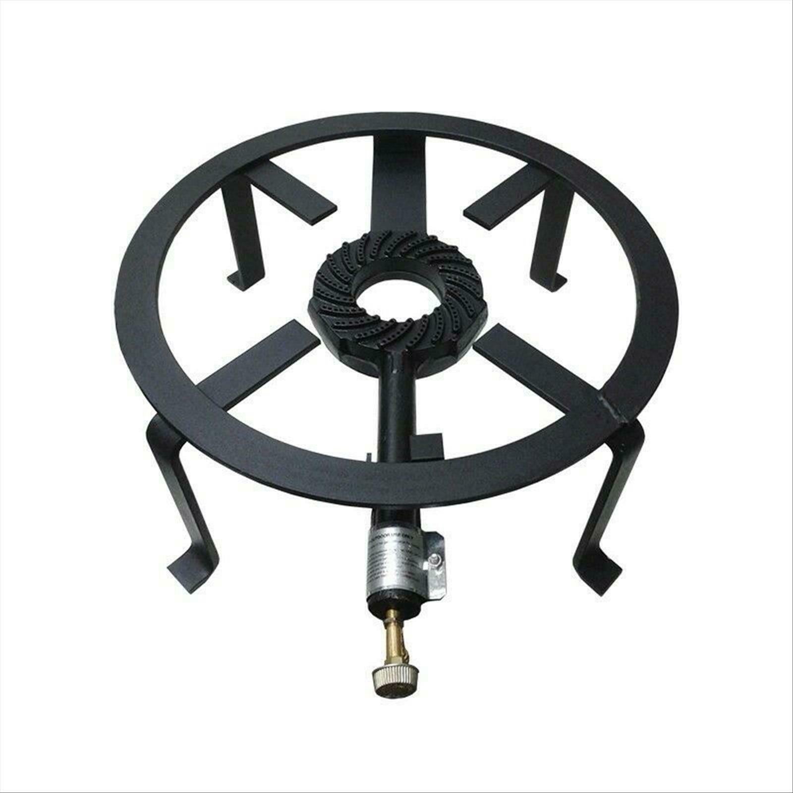 Fornellone a gas con telaio tondo quattro piedi