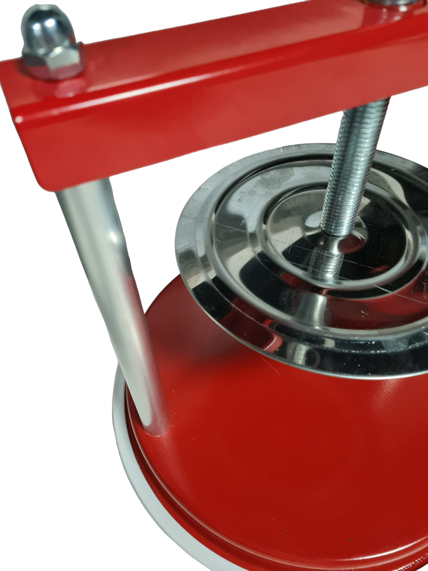 Torchietto premitutto manuale in acciaio inox per alimenti Grande