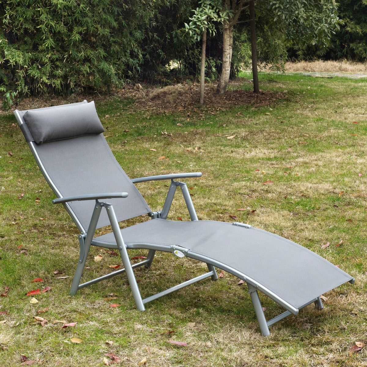 Lettino sdraio da spiaggia reclinabile regolabile richiudibile prendisole Charme