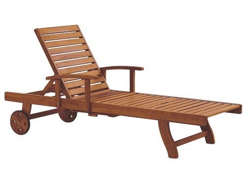 Lettino sdraio da esterno in legno Impression Chang Mai