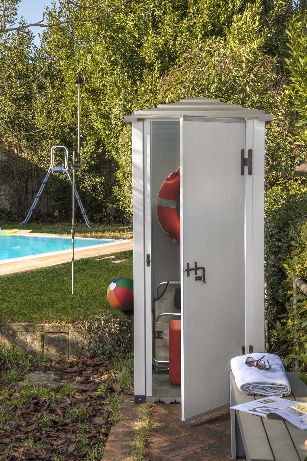 Garden Cottage da giardino Urban 80 L82xP82xH203 cm