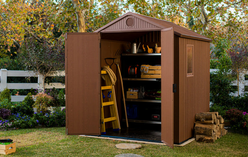 Casetta box ripostiglio da esterno Garden Cottage Darwin Evotech Keter