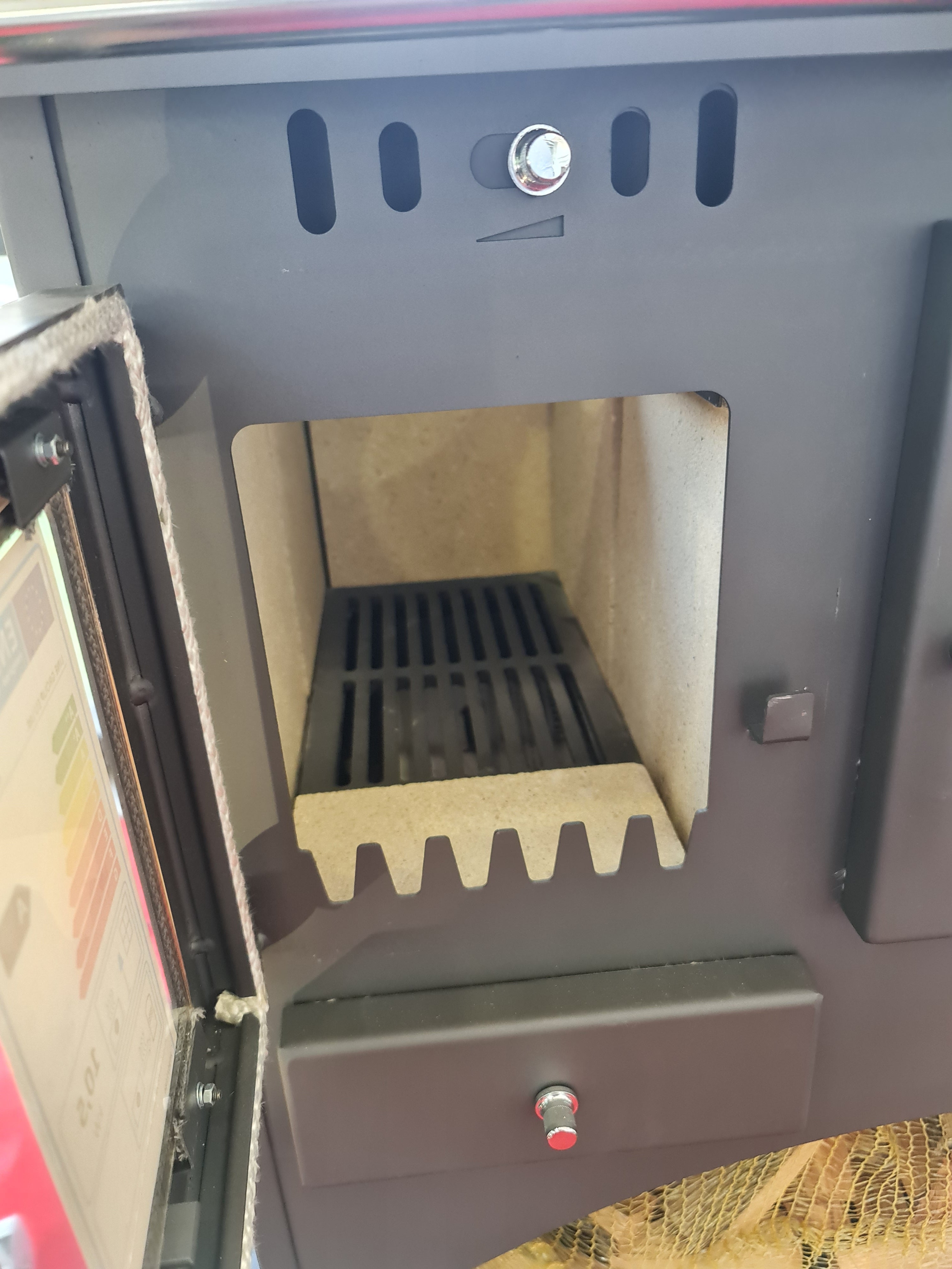 Cucina stufa a Legna con forno antracite 10.5 kw Folk Superior