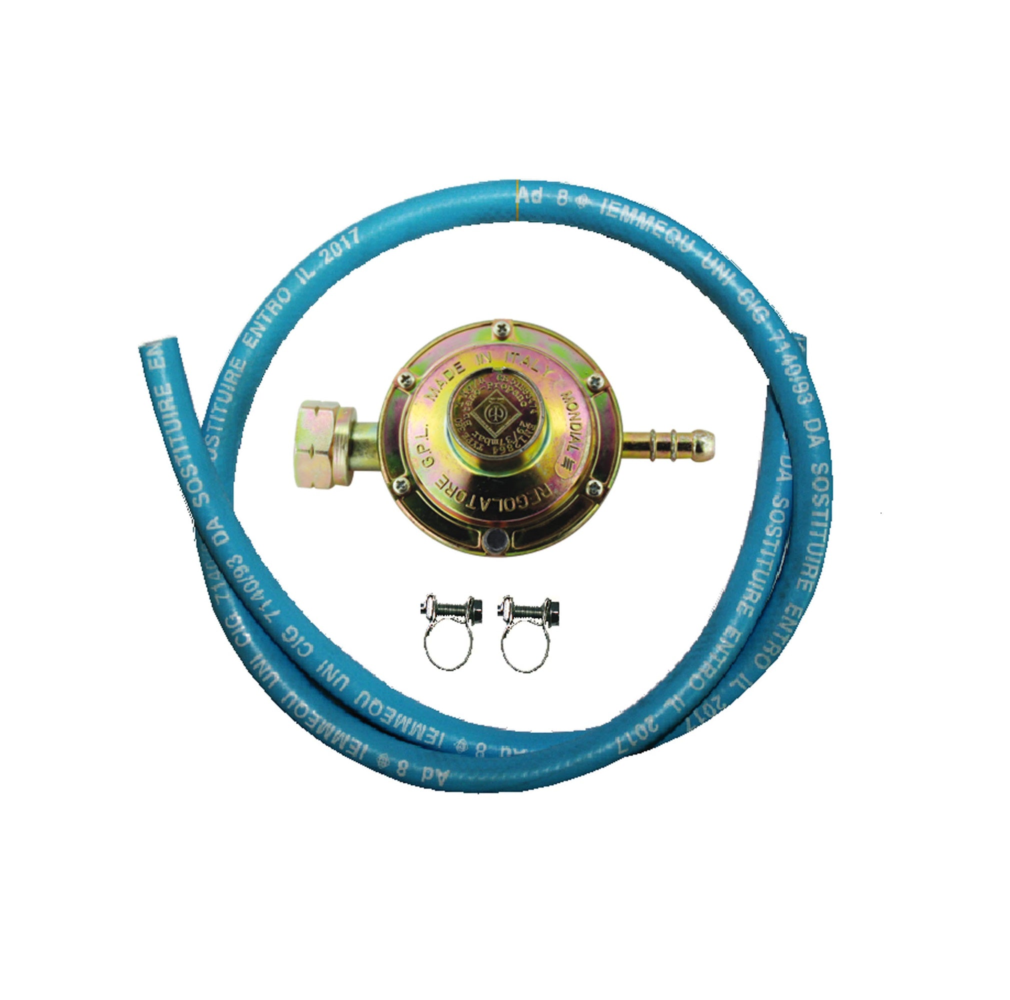 Kit regolatore GAS orizzontale a taratura fissa