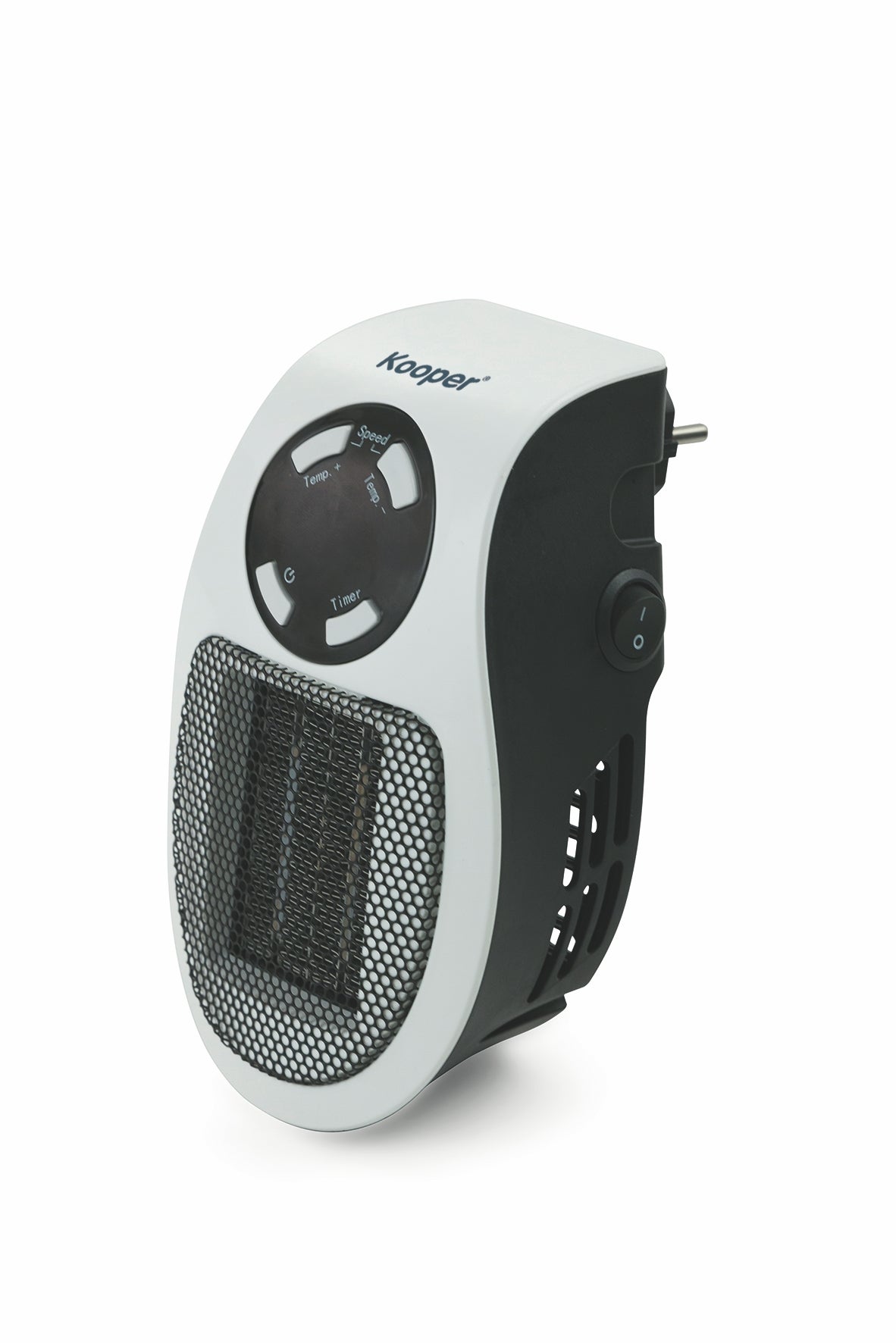 Pluggy Mini Termoventilatore 500W con telecomando