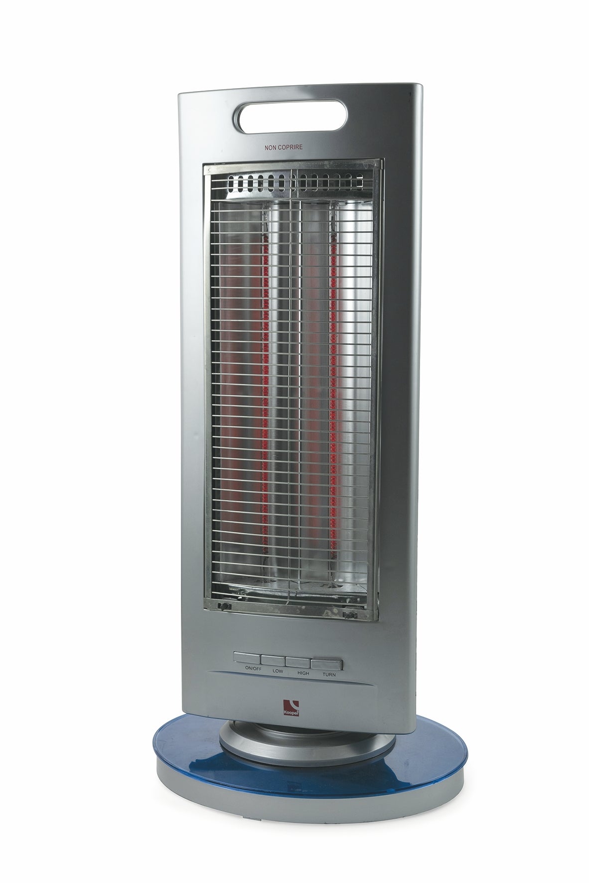 Stufa al carbonio Marrakech 1200W in abs