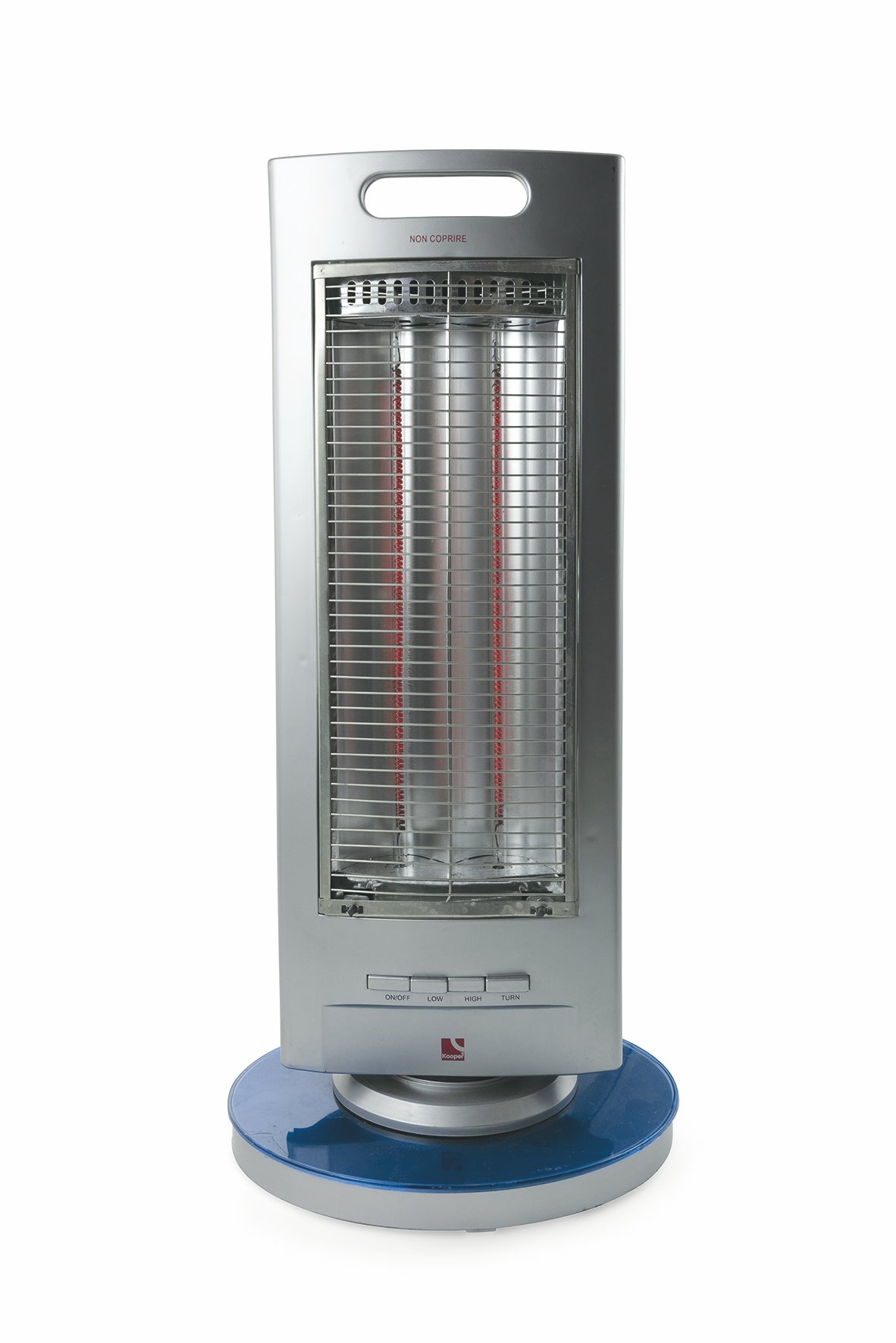 Stufa al carbonio Marrakech 1200W in abs