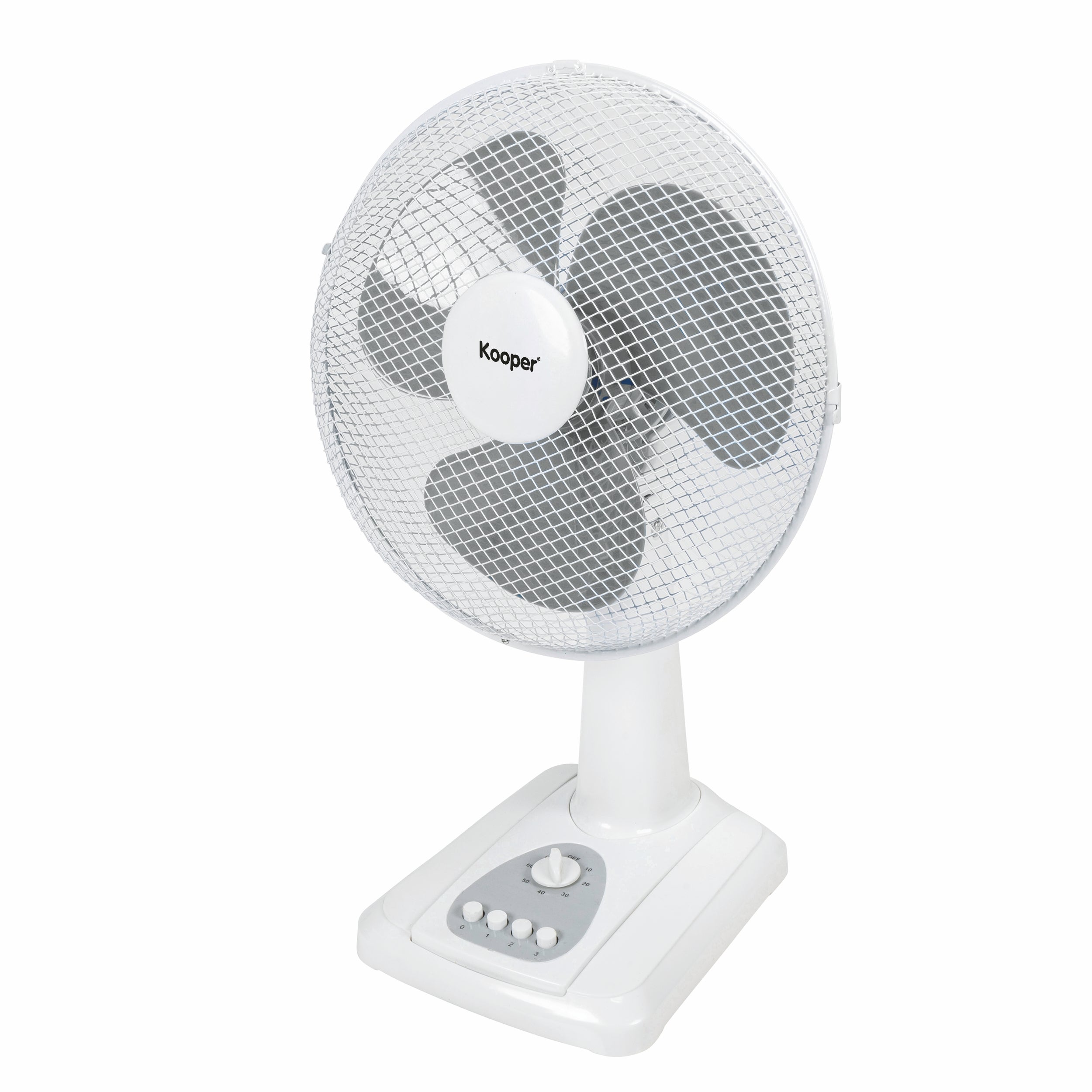 Ventilatore da tavolo con timer 60 minuti  3 velo cità inclinazi