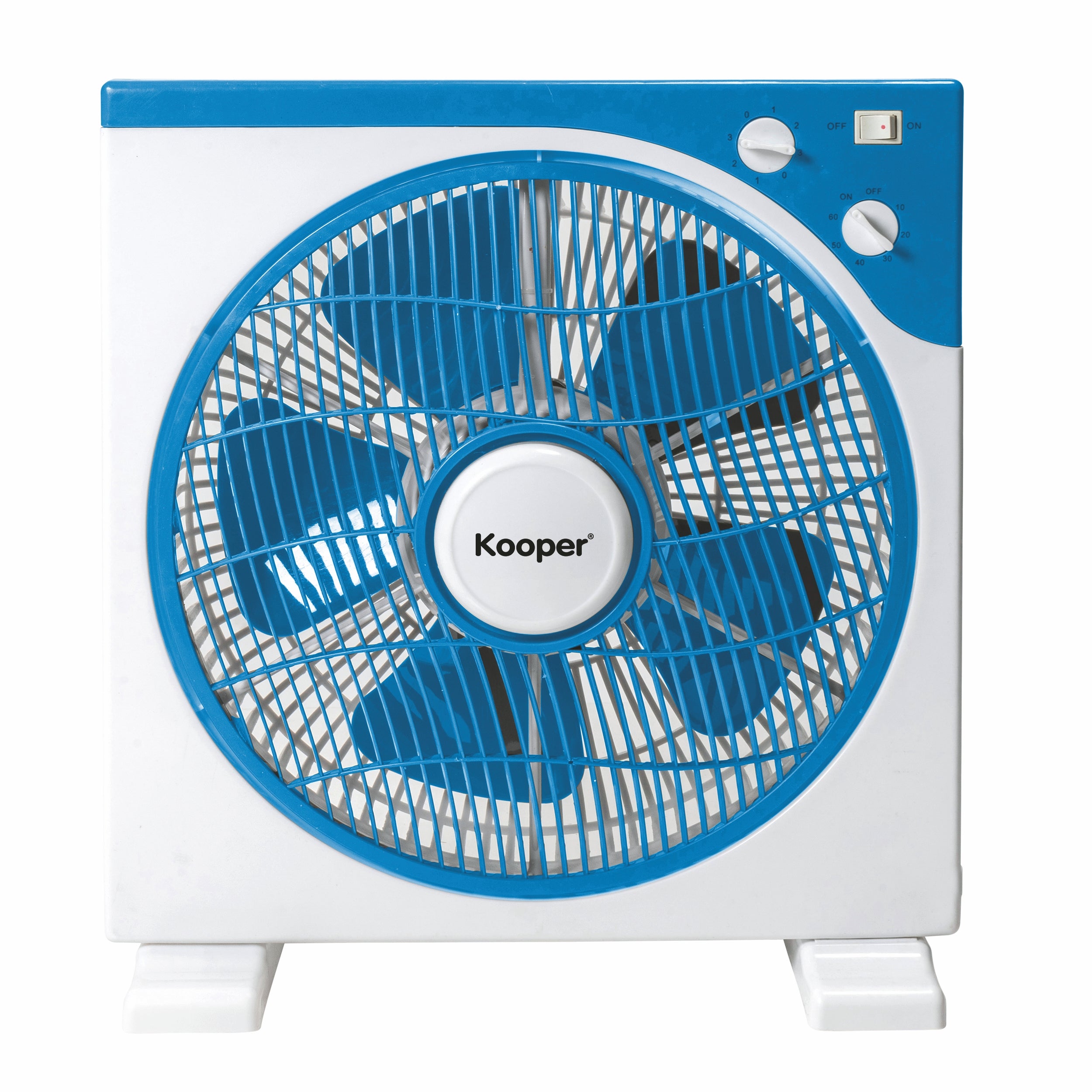 Ventilatore box da tavolo con timer 60 minuti  3 velocità 45W  A