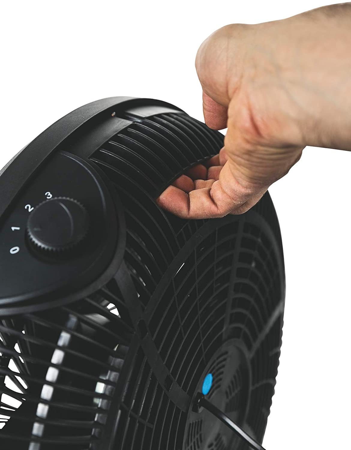 Ventilatore da terra 3 velocità box motore alta efficienza 5 pale 50W Ar