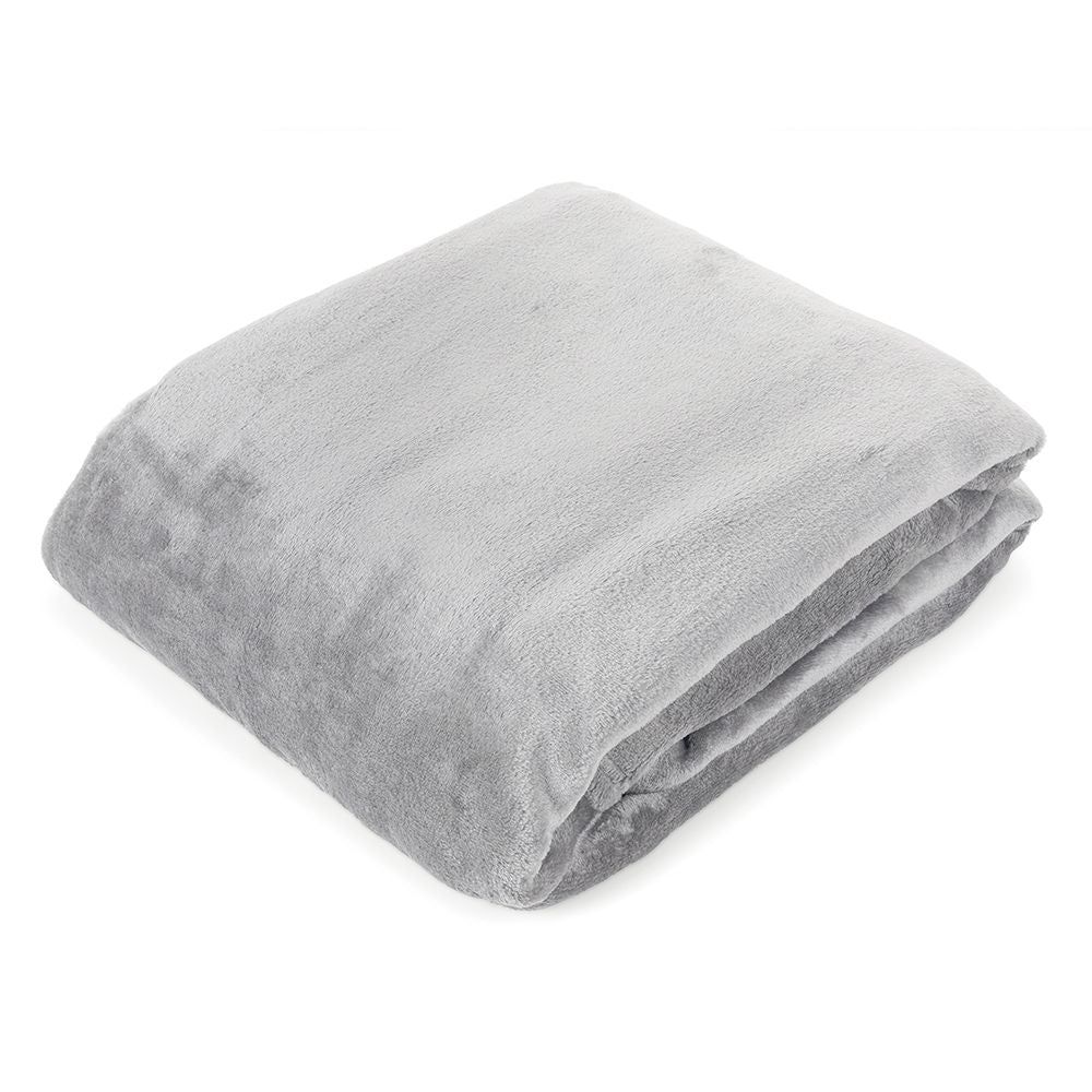 Coperta multiuso 150x200 cm in tessuto flannel fleece caldo e traspirante Sibilla